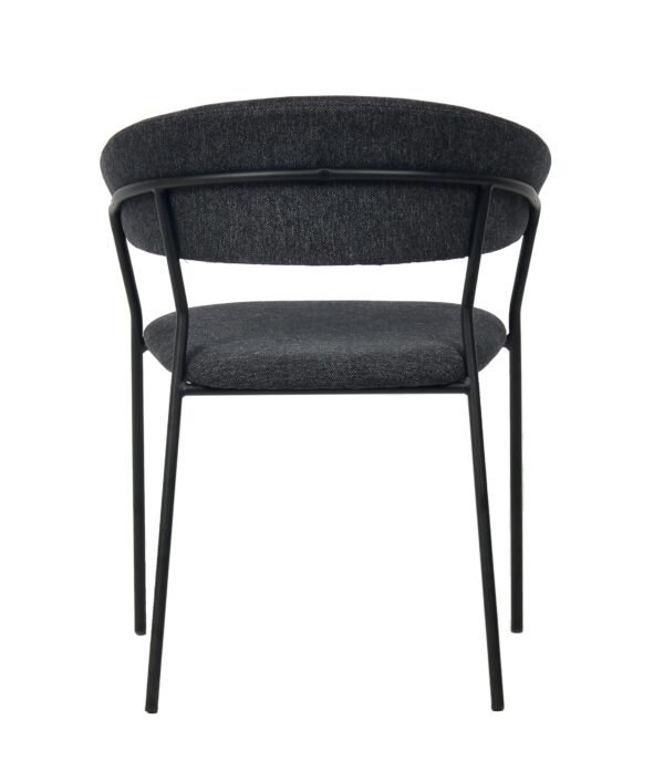 Modrest Marlynn - Modern Dark Grey Dining Chair Set of 2 - Image 4