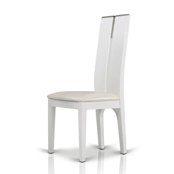 Maxi - White Gloss Chair (Set of 2) - Image 4