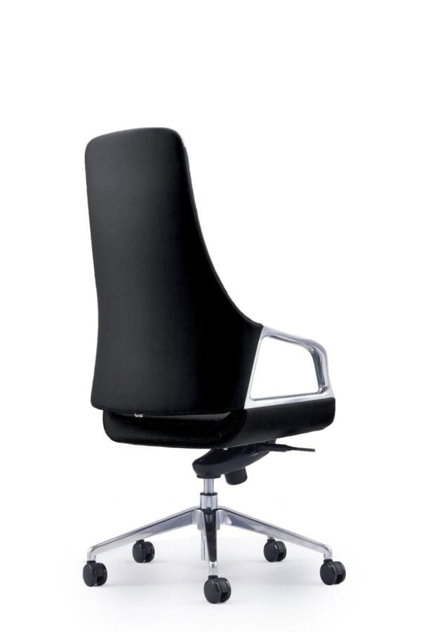 Modrest Merlo - Modern Black High Back Executive Office Chair - Image 4