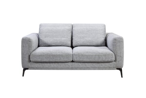 Divani Casa Beaman - Modern Grey Fabric Sofa Set - Image 4