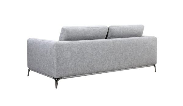 Divani Casa Beaman - Modern Grey Fabric Sofa Set - Image 3