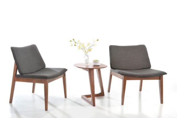 Modrest Jett Mid-Century Walnut End Table - Image 2