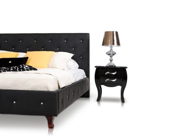 Monte Carlo Black Nightstand - Image 2