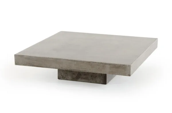 Modrest Morley Modern Concrete Coffee Table - Image 3
