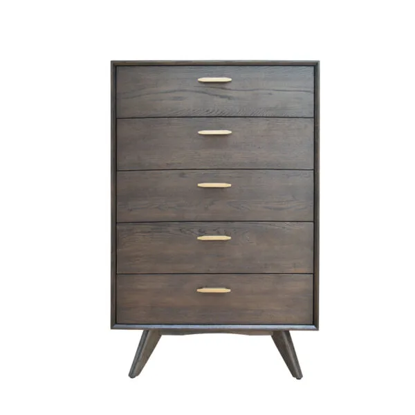 Modrest Novak Modern Dark Oak Chest - Image 4