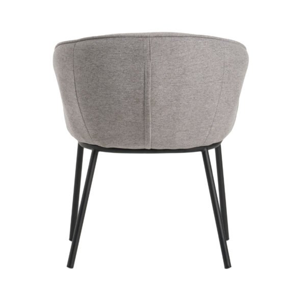 Modrest Nillie - Modern Grey Dining Chair - Image 4