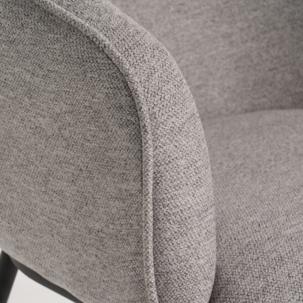 Modrest Nillie - Modern Grey Dining Chair - Image 5