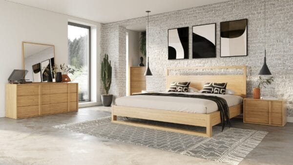 Nova Domus Berlin - Modern Natural Oak Chest - Image 5