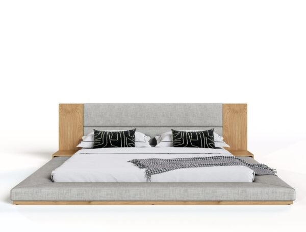 Nova Domus Jagger Modern Natural Oak Bed - Image 5