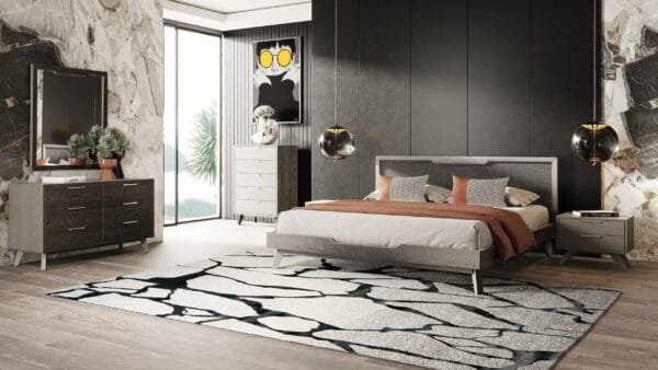 Nova Domus Soria Modern Grey Wash Mirror - Image 5