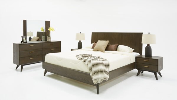 Modrest Novak Modern Dark Oak Nightstand - Image 3