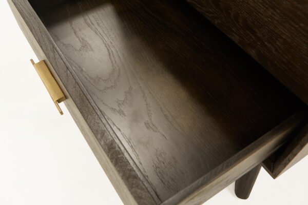 Modrest Novak Modern Dark Oak Nightstand - Image 4