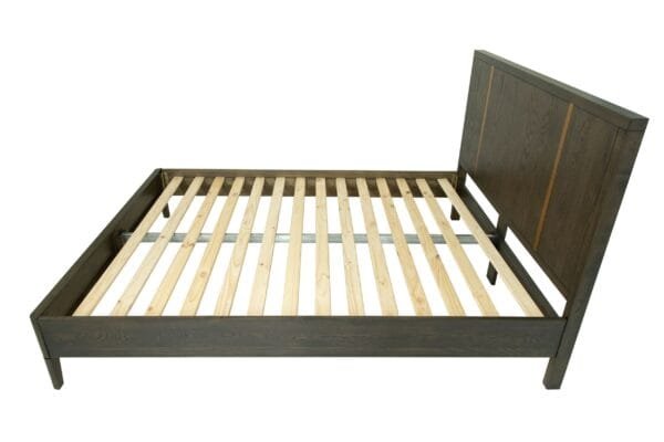 Modrest Oakley - Mid-Century Eastern King Size Dark Brown Bed - Image 3