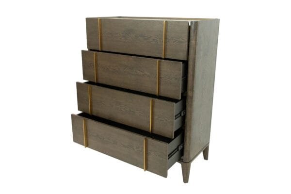 Modrest Oakley - Mid-Century Dark Brown Chest - Image 2