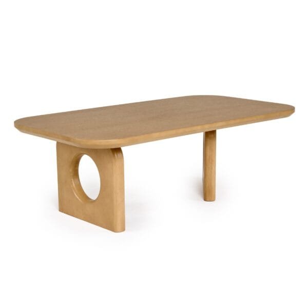 Nova Domus Oshana - Modern White Oak Coffee Table - Image 3