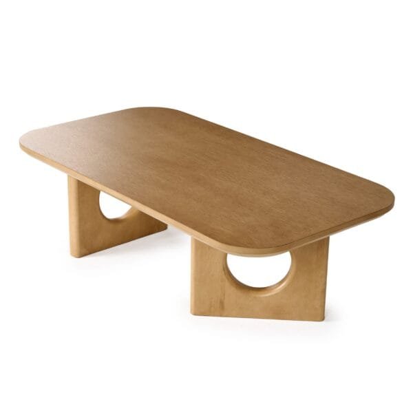 Nova Domus Oshana - Modern White Oak Coffee Table - Image 5