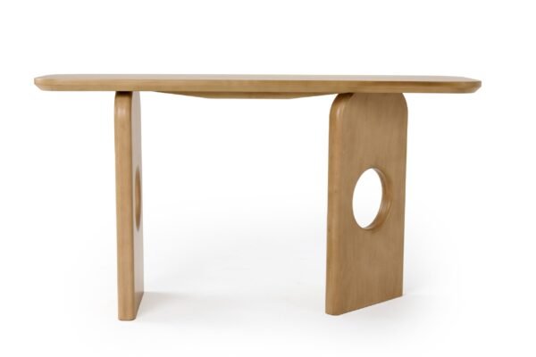 Nova Domus Oshana - Modern White Oak Console Table - Image 2