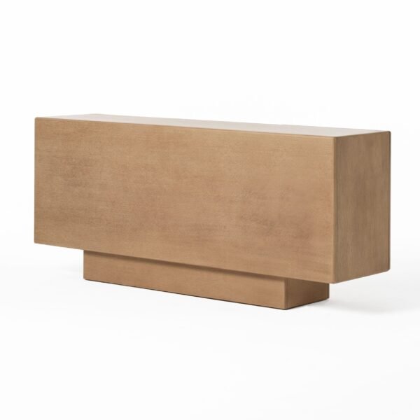 Nova Domus Oshana - Modern White Oak Buffet - Image 4