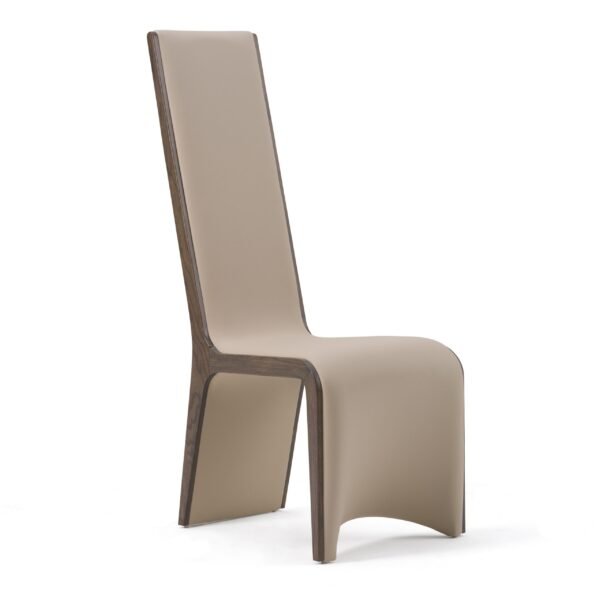 Modrest Pacer - Modern Beige & Grey Ash Dining Chair (Set of 2) - Image 2