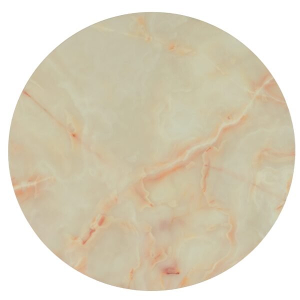 Modrest Pampa - Modern Faux Marble End Table - Image 3