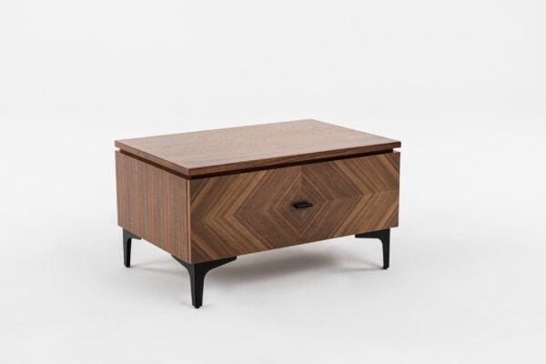 Modrest Paula - Mid-Century Walnut Nightstand - Image 3