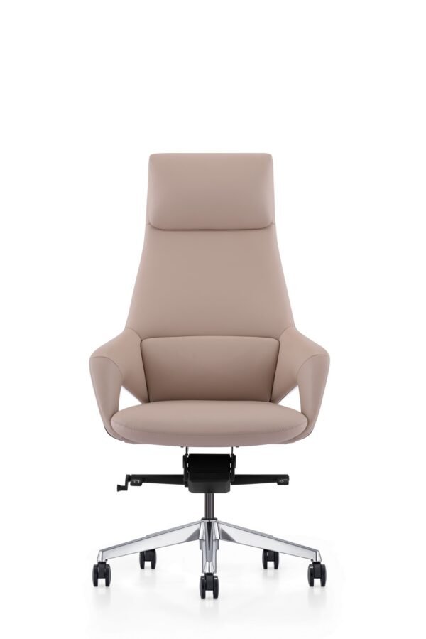 Modrest - Prost Modern Beige High Back Executive Office Chair