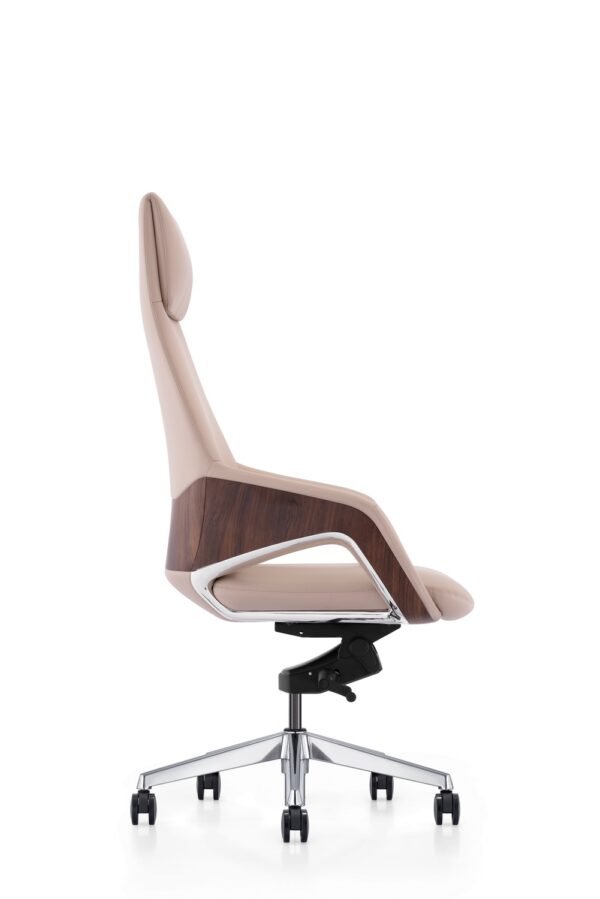 Modrest - Prost Modern Beige High Back Executive Office Chair - Image 2