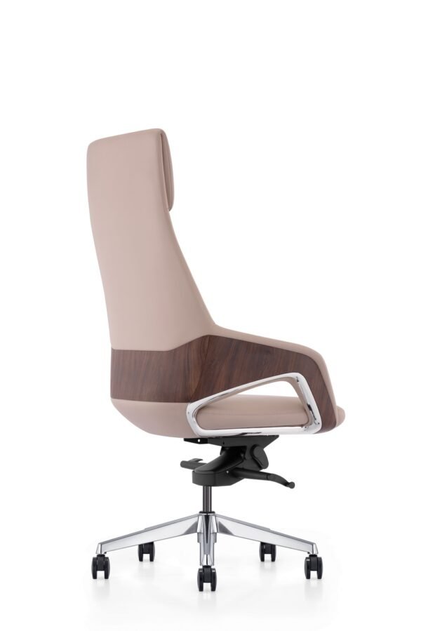 Modrest - Prost Modern Beige High Back Executive Office Chair - Image 3