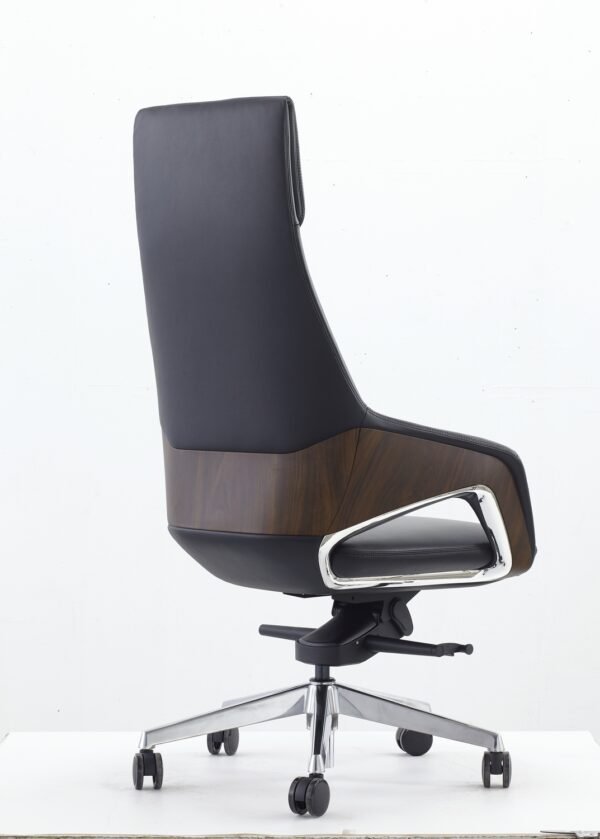 Modrest - Prost Modern Black High Back Executive Office Chair - Image 3