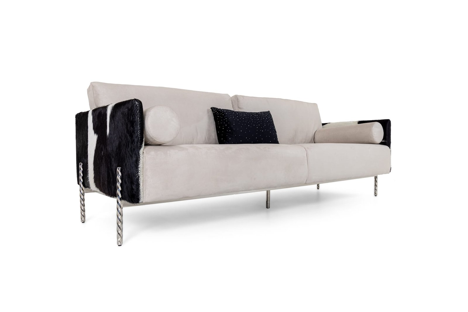 Divani Casa Pueblo - Modern Cow-hide Sofa 3 Divani Casa Pueblo - Modern Cow-hide Sofa - Image 3
