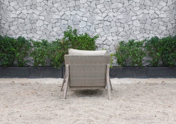 Renava Carillo Outdoor Beige Wicker Sofa Set - Image 4