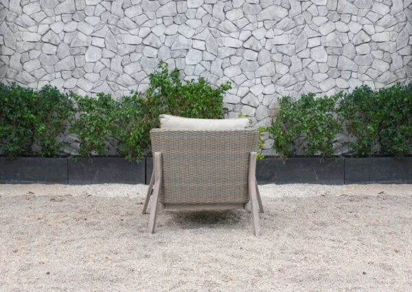Renava Carillo Outdoor Beige Wicker Sofa Set - Image 4
