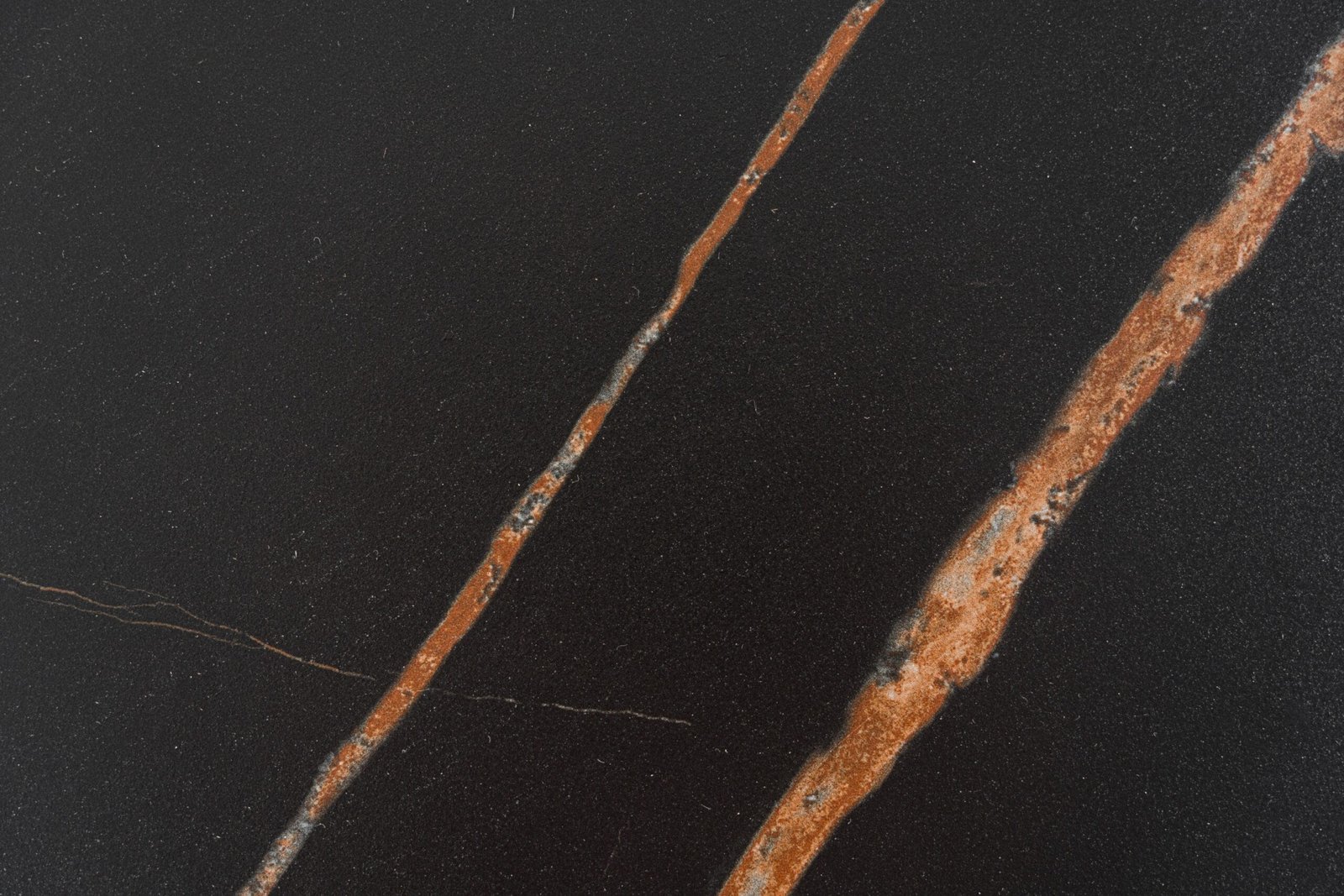 Modrest Ricko - Modern Black Ceramic + Smoked Ash Freeform Coffee Table 3 Modrest Ricko - Modern Black Ceramic + Smoked Ash Freeform Coffee Table - Image 3