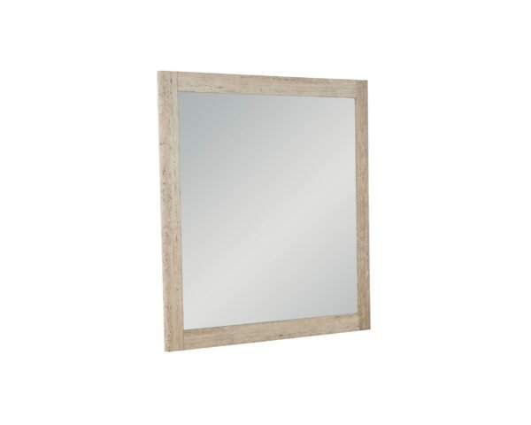 Nova Domus Roma - Modern Faux Travertine + Gold Mirror