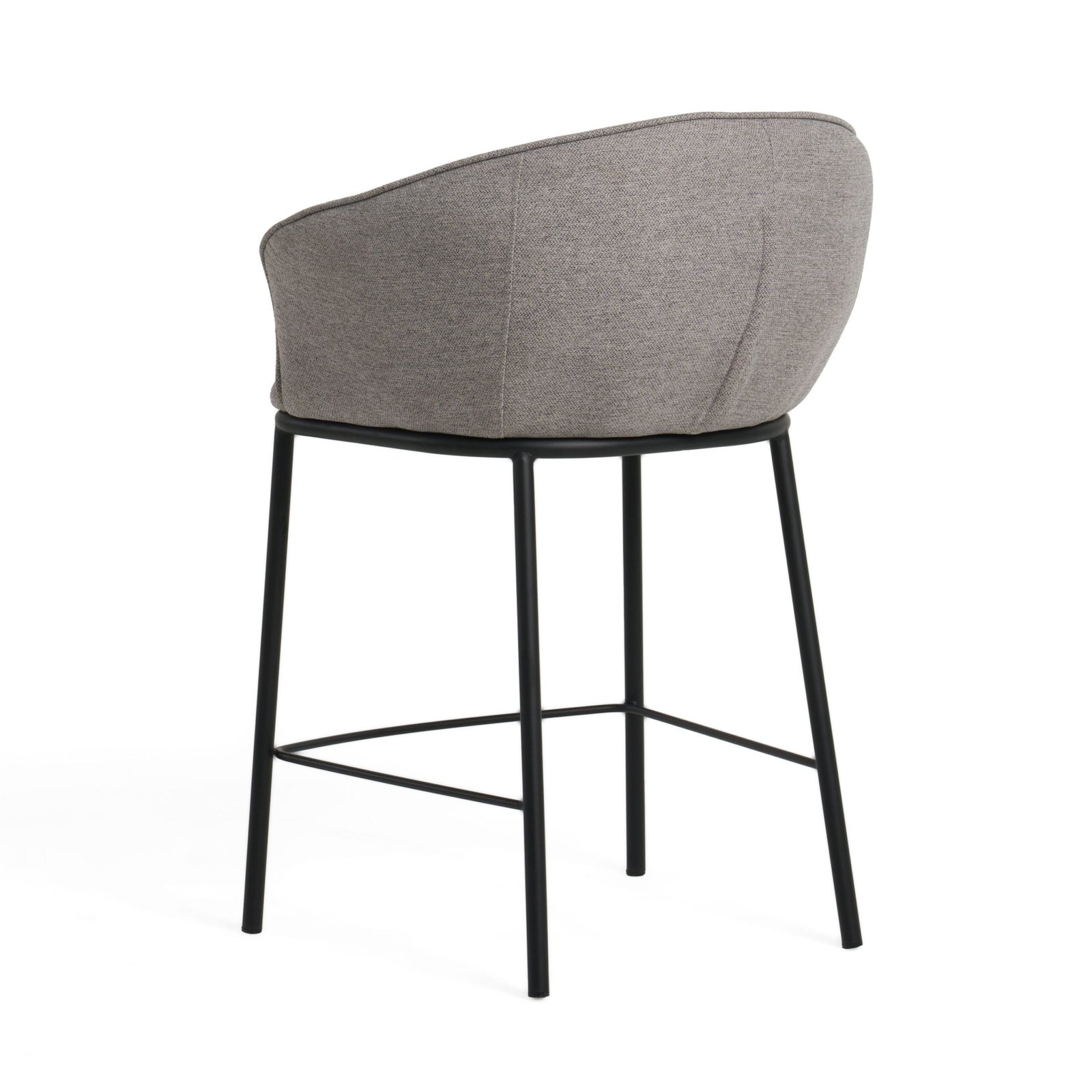 Modrest Rumi - Modern Grey Counter Stool 5 Modrest Rumi - Modern Grey Counter Stool - Image 5