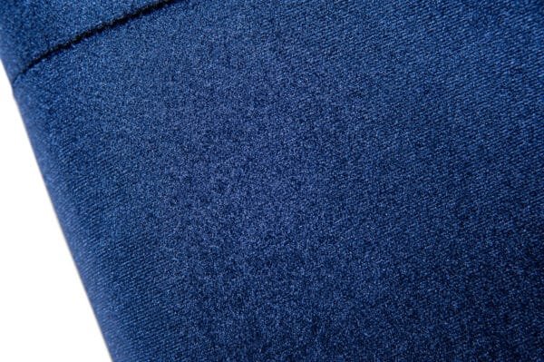 Modrest Samara Modern Blue & Gold Accent Chair - Image 3