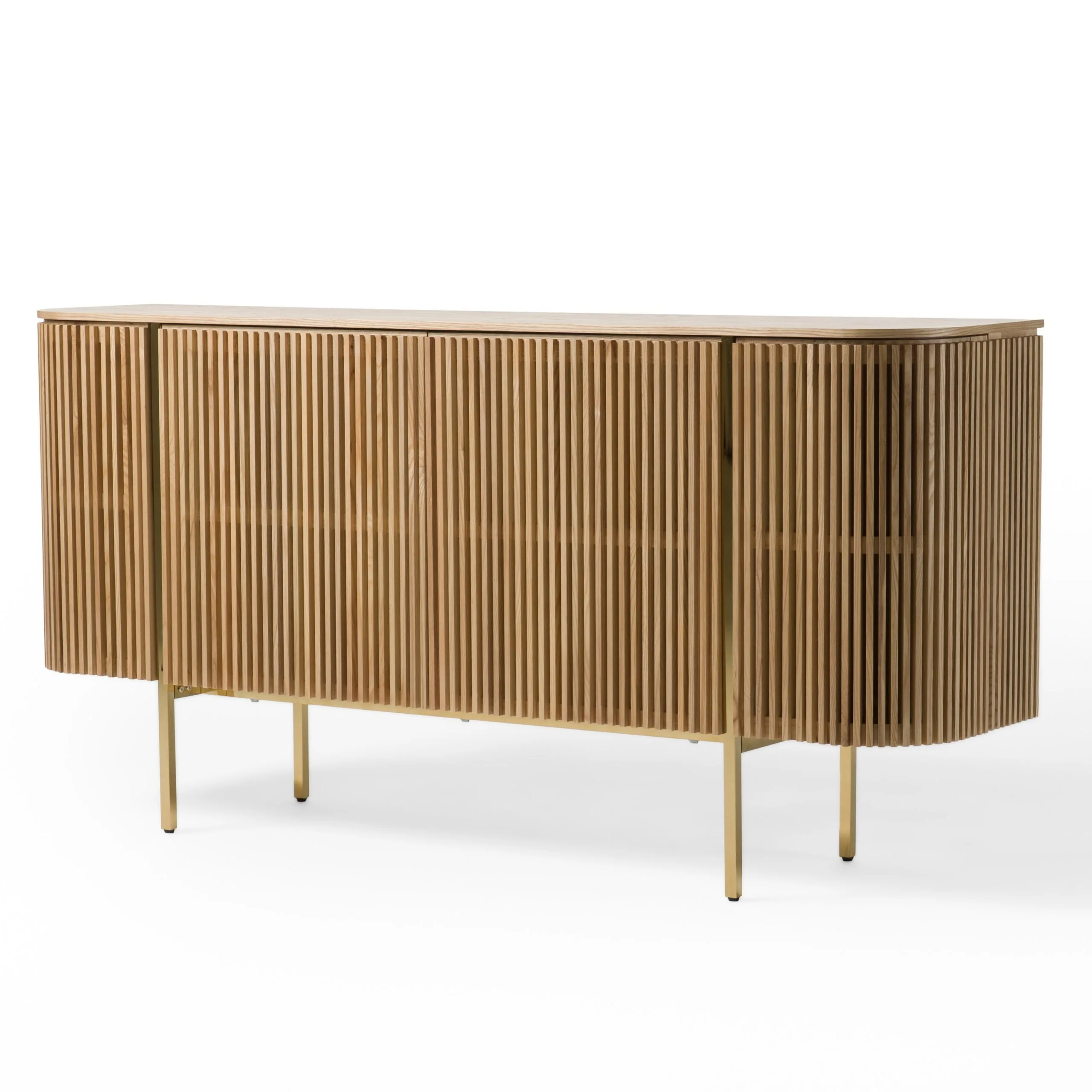 Modrest Sandy - Modern Natural Ash Buffet - Image 2