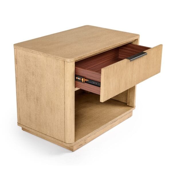 Nova Domus Santa Monica - Modern Natural Oak Nightstand - Image 5