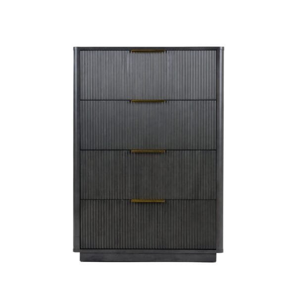 Nova Domus Santa Monica - Modern Grey Wash Chest - Image 3