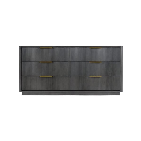 Nova Domus Santa Monica - Modern Grey Wash Dresser - Image 3