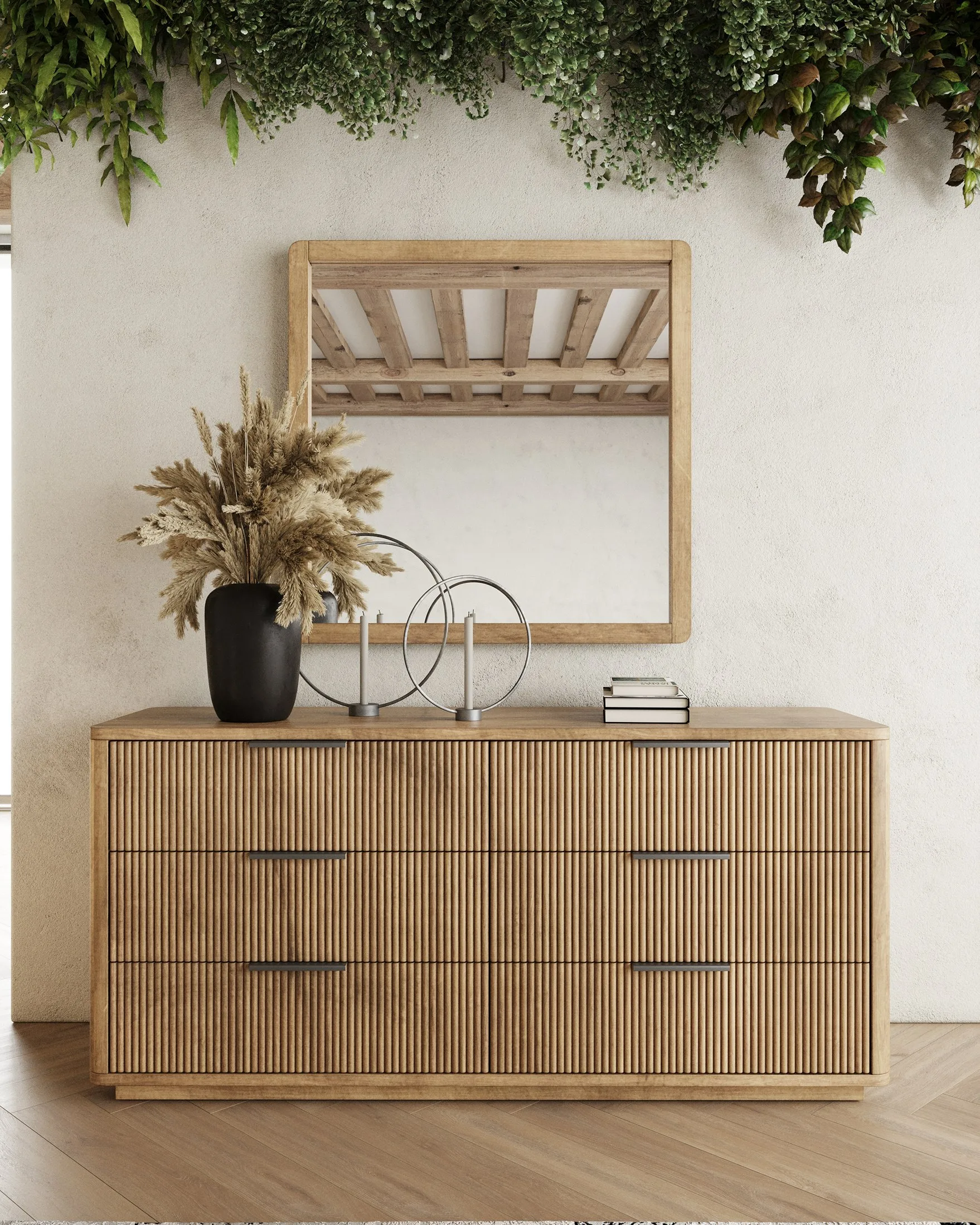 santa monica dresser 2 - Wood Dresser