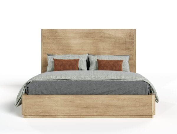 Nova Domus Santa Monica - Modern Natural Oak Bed - Image 5