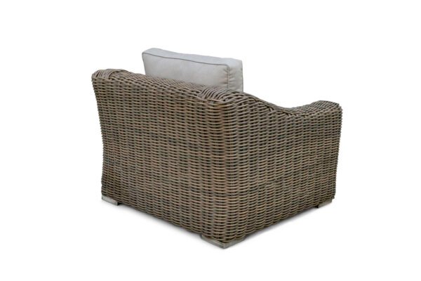 Renava Sapelo Outdoor Beige Wicker Chair - Image 3