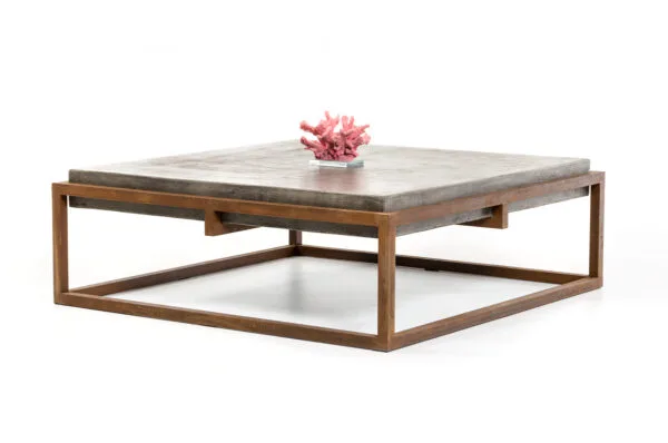 Modrest Shepard Modern Concrete Coffee Table - Image 3