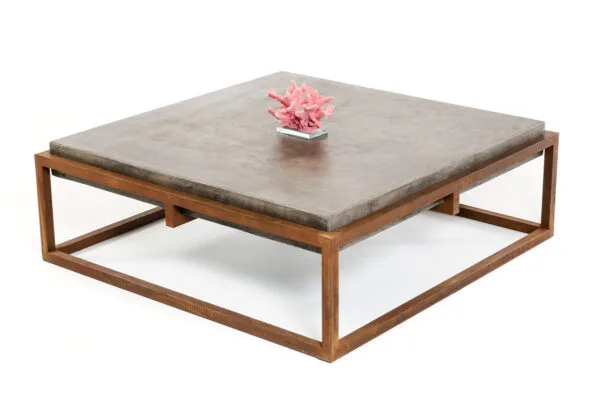 Modrest Shepard Modern Concrete Coffee Table - Image 4