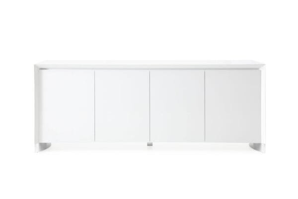 Modrest Siena - Modern White High Gloss Buffet - Image 2
