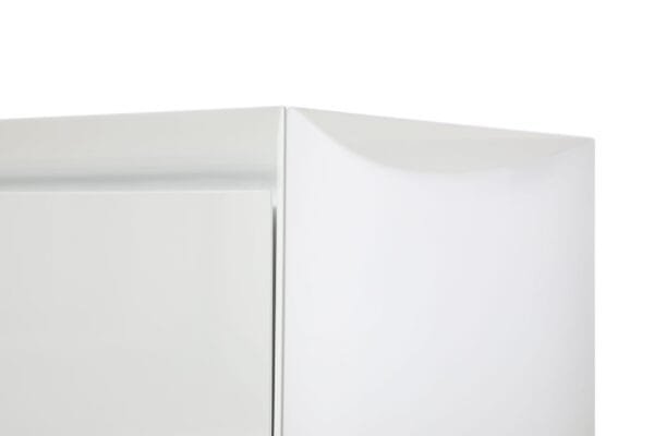 Modrest Siena - Modern White High Gloss Buffet - Image 5