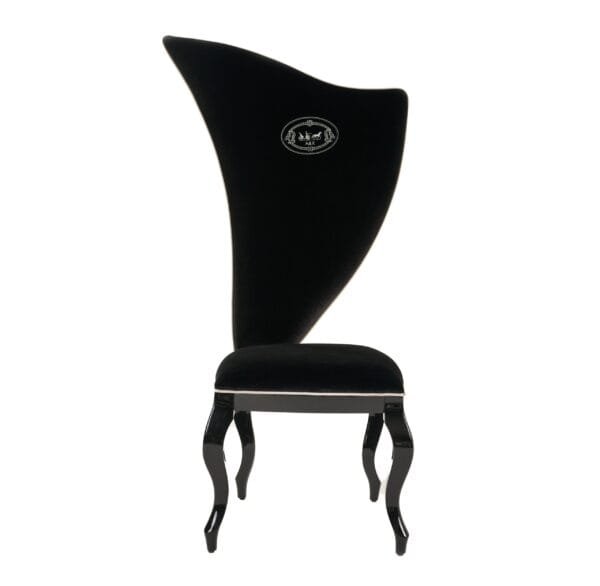 A&X Sovereign - Transitional Black Fabric Chair (Set of 2) - Image 3
