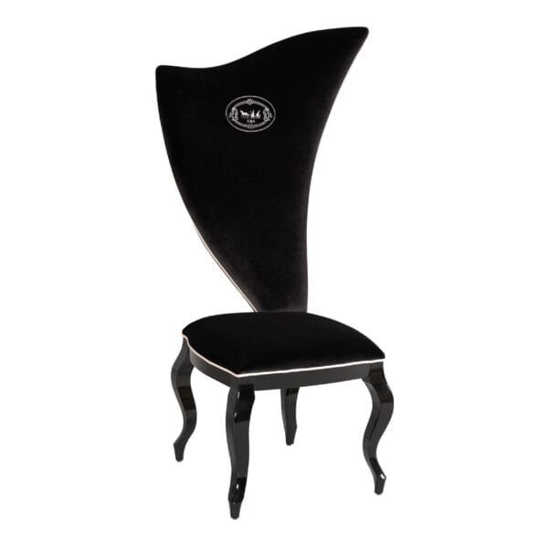 A&X Sovereign - Transitional Black Fabric Chair (Set of 2) - Image 4
