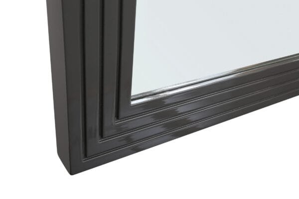 Modrest Splendor - Grey High Gloss Slatted MIrror - Image 2